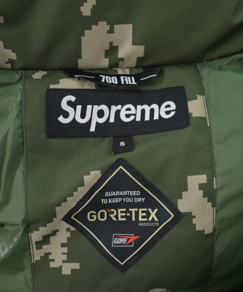Supreme（シュプリーム）ダウンジャケット/ダウンベスト カーキ サイズ:S メンズ/2200635493057