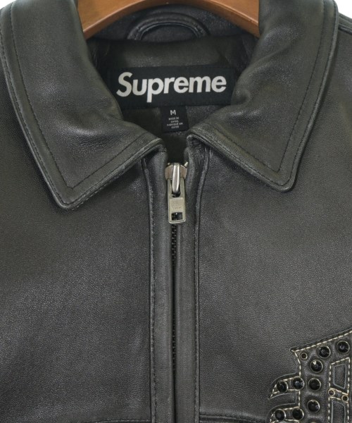 Supreme（シュプリーム）ライダース 黒 サイズ:M メンズ/2200636166011