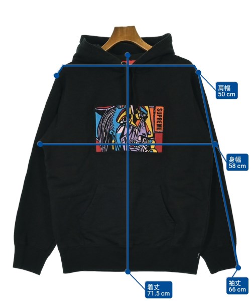 Supreme（シュプリーム）パーカー 黒 サイズ:M メンズ/2200635534040