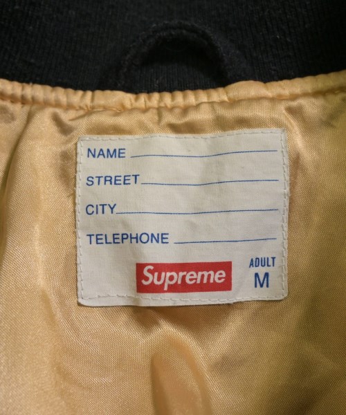 Supreme（シュプリーム）スタジャン 黒 サイズ:M メンズ/2200636409019