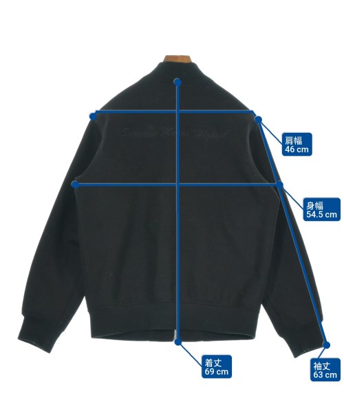 Supreme（シュプリーム）スタジャン 黒 サイズ:M メンズ/2200636409019