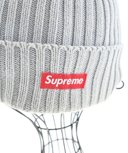 Supreme（シュプリーム）ニットキャップ・ビーニー グレー サイズ:- メンズ/2200620733038