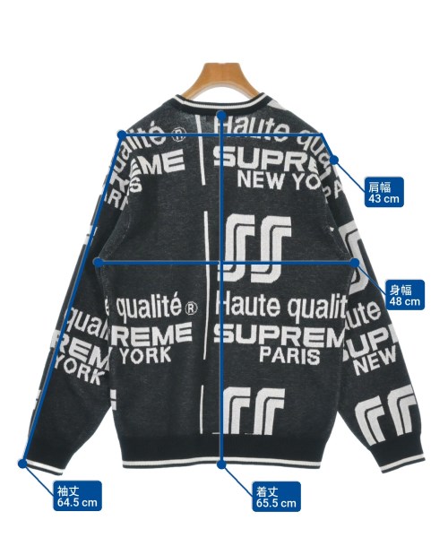 Supreme（シュプリーム）ニット・セーター 黒 サイズ:S メンズ/2200637053051