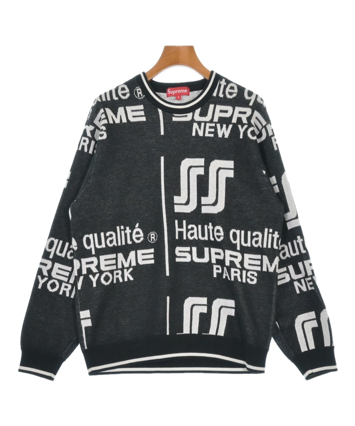 Supreme（シュプリーム）ニット・セーター 黒 サイズ:S メンズ