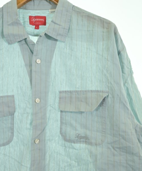 Supreme（シュプリーム）カジュアルシャツ 緑 サイズ:L メンズ/2200637305044
