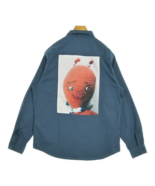 Supreme（シュプリーム）カジュアルシャツ 紺 サイズ:L メンズ/2200637191067