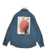 Supreme（シュプリーム）カジュアルシャツ 紺 サイズ:L メンズ/2200637191067