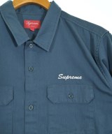 Supreme（シュプリーム）カジュアルシャツ 紺 サイズ:L メンズ/2200637191067