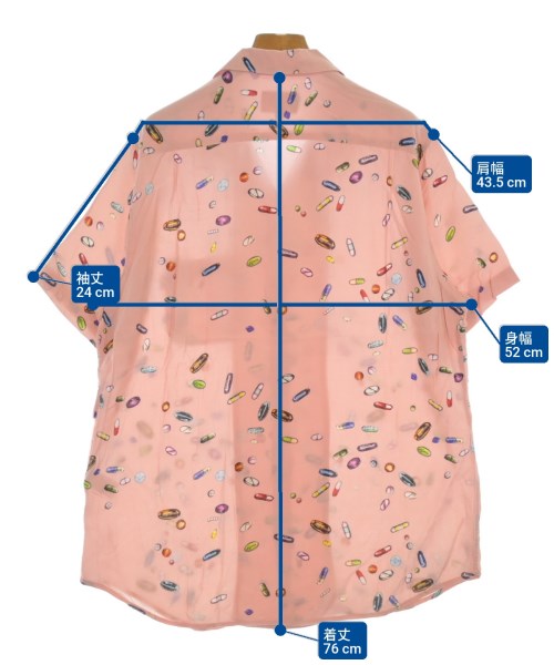 Supreme（シュプリーム）カジュアルシャツ ピンク サイズ:L メンズ/2200637191166