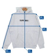 Supreme（シュプリーム）パーカー グレー サイズ:S メンズ/2200637765039