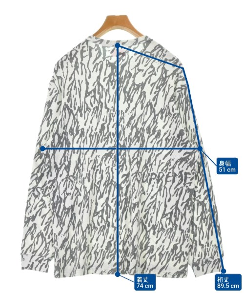 Supreme（シュプリーム）Tシャツ・カットソー 白 サイズ:L メンズ/2200637638081