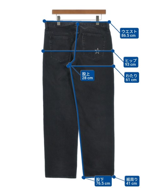 Supreme（シュプリーム）デニムパンツ 黒 サイズ:32(L位) メンズ/2200637996013