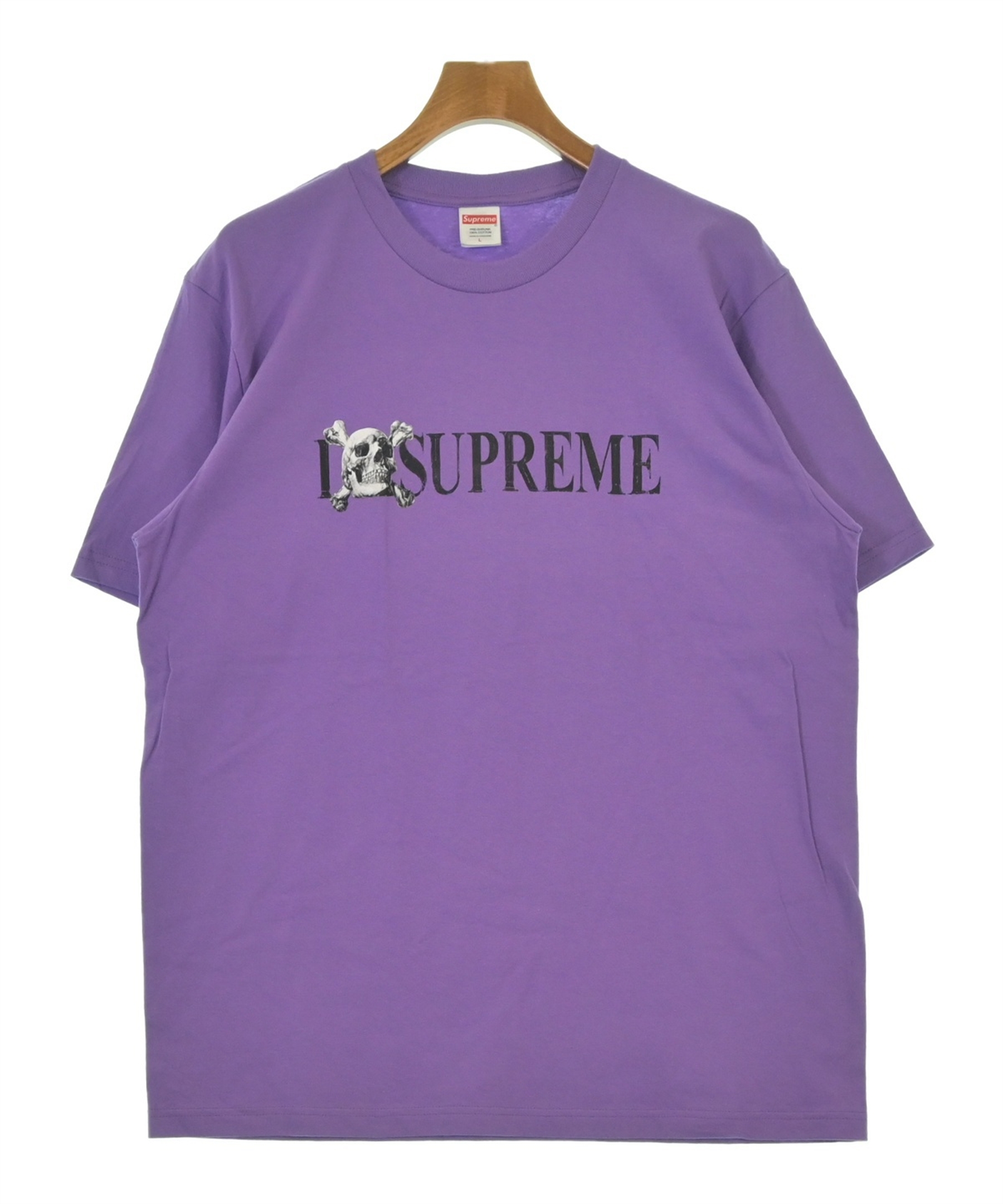 Supreme（シュプリーム）Tシャツ・カットソー 紫 サイズ:L メンズ