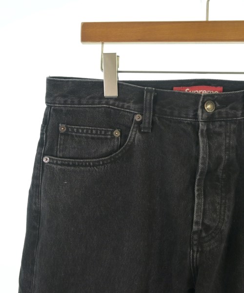 Supreme（シュプリーム）デニムパンツ 黒 サイズ:32(L位) メンズ/2200638320060