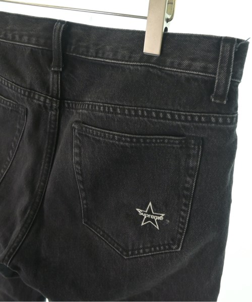 Supreme（シュプリーム）デニムパンツ 黒 サイズ:32(L位) メンズ/2200638320060