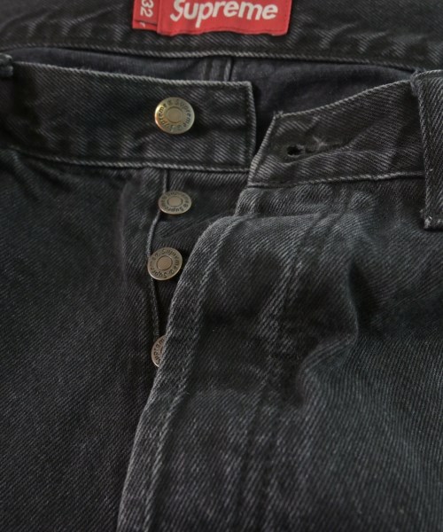 Supreme（シュプリーム）デニムパンツ 黒 サイズ:32(L位) メンズ/2200638320060
