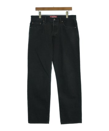 Supreme（シュプリーム）デニムパンツ 黒 サイズ:32(L位) メンズ