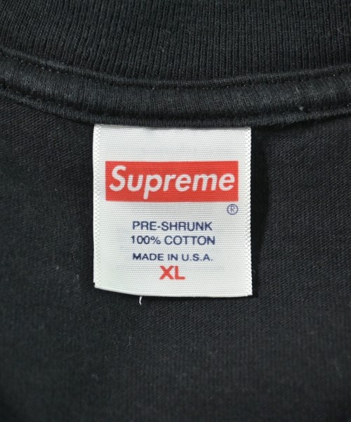 Supreme（シュプリーム）Tシャツ・カットソー 黒 サイズ:XL メンズ/2200638608038