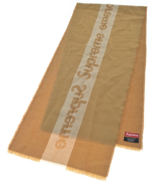 Supreme（シュプリーム）マフラー ベージュ サイズ:- メンズ/2200638636093
