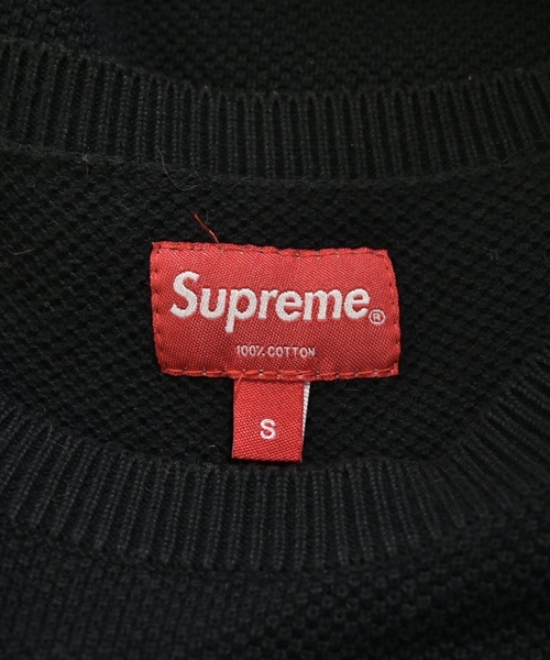 Supreme（シュプリーム）ニット・セーター 黒 サイズ:S メンズ/2200638648041