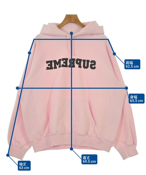 Supreme（シュプリーム）パーカー ピンク サイズ:L メンズ/2200638652048