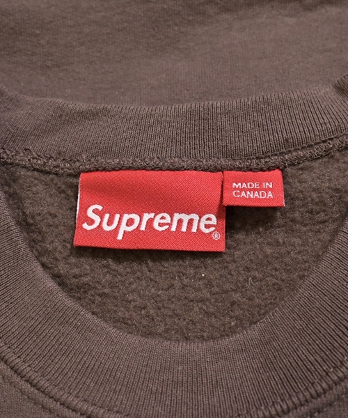Supreme（シュプリーム）スウェット 茶 サイズ:L メンズ/2200638936025