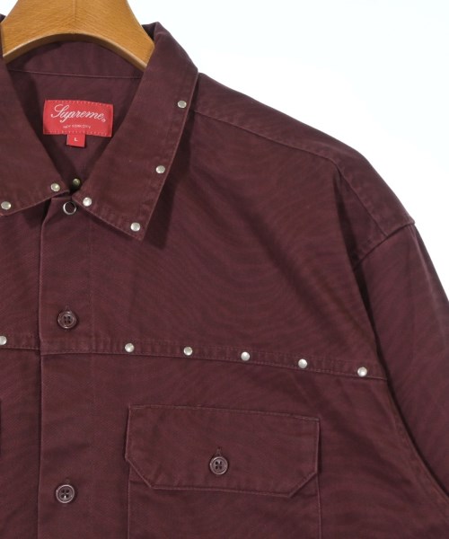 Supreme（シュプリーム）カジュアルシャツ 赤 サイズ:L メンズ/2200638972047