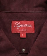 Supreme（シュプリーム）カジュアルシャツ 赤 サイズ:L メンズ/2200638972047