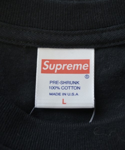 Supreme（シュプリーム）Tシャツ・カットソー 黒 サイズ:L メンズ/2200639729015