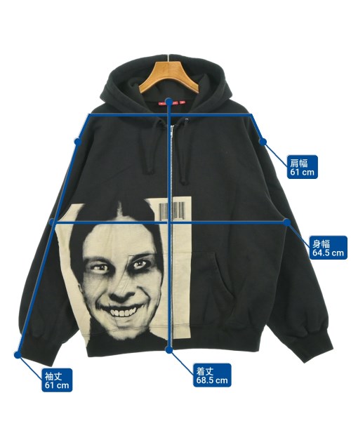 Supreme（シュプリーム）パーカー 黒 サイズ:L メンズ/2200640039059