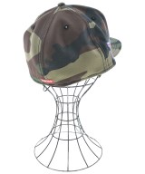 Supreme（シュプリーム）キャップ カーキ サイズ:58.7cm メンズ/2200640039202