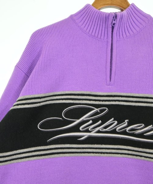 Supreme（シュプリーム）ニット・セーター 紫 サイズ:M メンズ/2200640220013