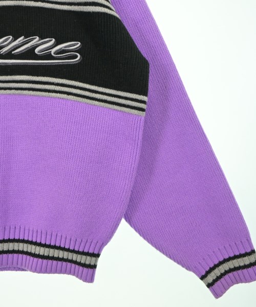 Supreme（シュプリーム）ニット・セーター 紫 サイズ:M メンズ/2200640220013