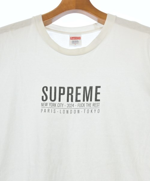 Supreme（シュプリーム）Tシャツ・カットソー 白 サイズ:L メンズ/2200640440015