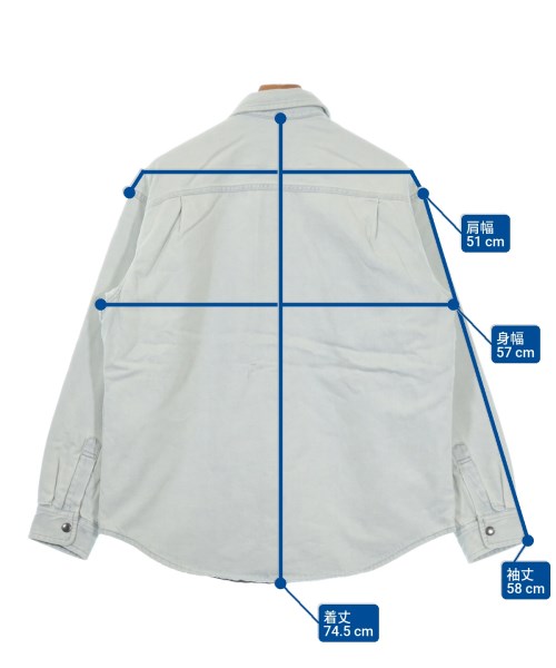 Supreme（シュプリーム）カジュアルシャツ 青 サイズ:S メンズ/2200640513016