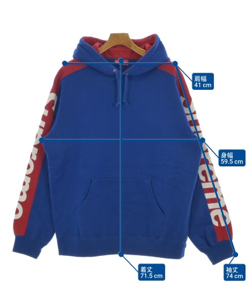 Supreme（シュプリーム）パーカー 青 サイズ:L メンズ/2200640574048