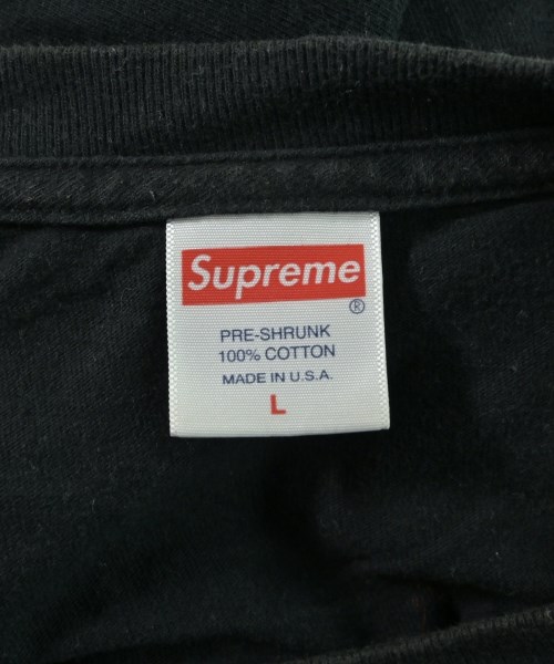 Supreme（シュプリーム）Tシャツ・カットソー 黒 サイズ:L メンズ/2200640832018