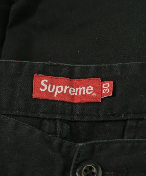 Supreme（シュプリーム）カーゴパンツ 黒 サイズ:30(M位) メンズ/2200627069086