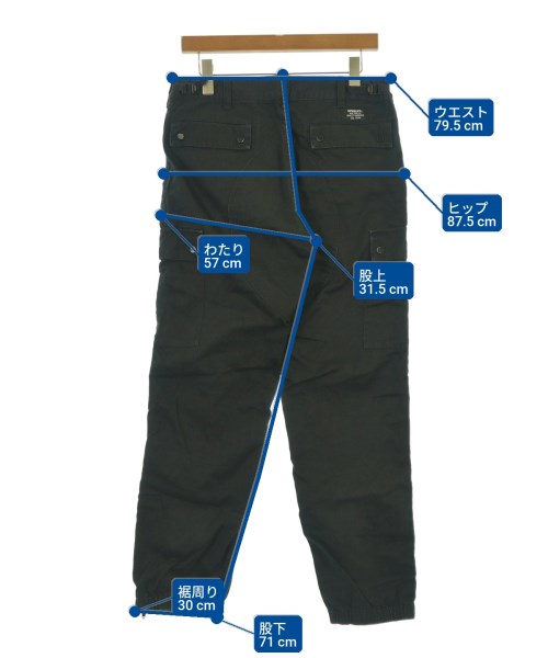 Supreme（シュプリーム）カーゴパンツ 黒 サイズ:30(M位) メンズ/2200627069086