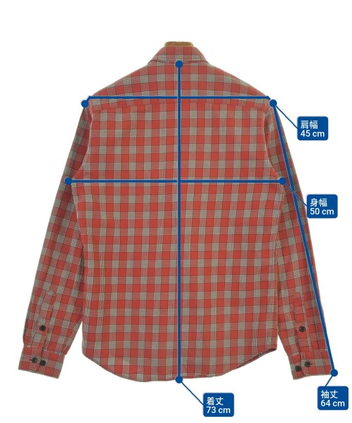 Supreme（シュプリーム）カジュアルシャツ 赤 サイズ:S メンズ/2200641054044