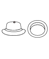 Supreme（シュプリーム）ハット グレー サイズ:S/M メンズ/2200641079108