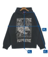 Supreme（シュプリーム）パーカー 黒 サイズ:XL メンズ/2200641101045