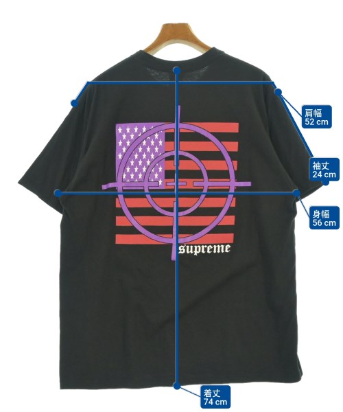Supreme（シュプリーム）Tシャツ・カットソー 黒 サイズ:L メンズ/2200641433023