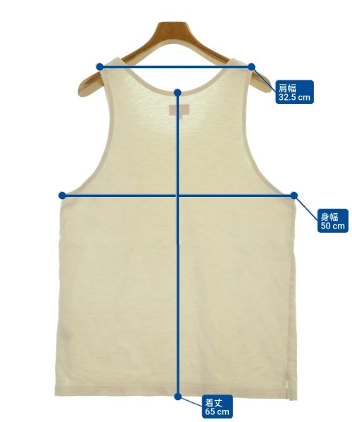 Supreme（シュプリーム）タンクトップ 白 サイズ:L メンズ/2200629803039