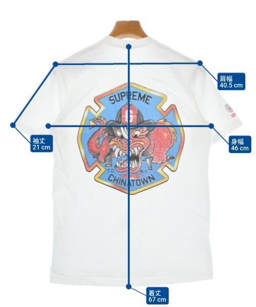 Supreme（シュプリーム）Tシャツ・カットソー 白 サイズ:S メンズ/2200641845048