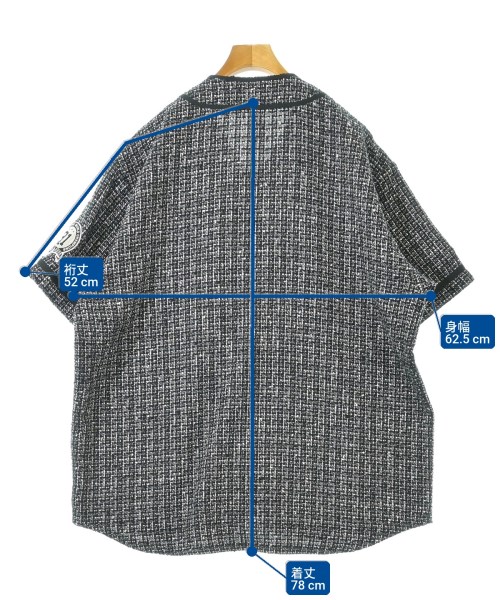 Supreme（シュプリーム）カジュアルシャツ 黒 サイズ:XL メンズ/2200642177018