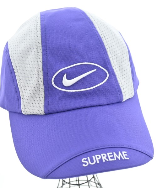 Supreme（シュプリーム）キャップ 紫 サイズ:M/L メンズ/2200642219213