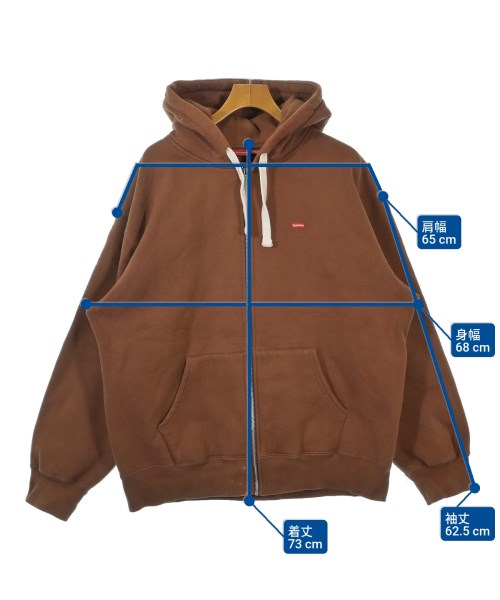 Supreme（シュプリーム）パーカー 茶 サイズ:XL メンズ/2200642308016