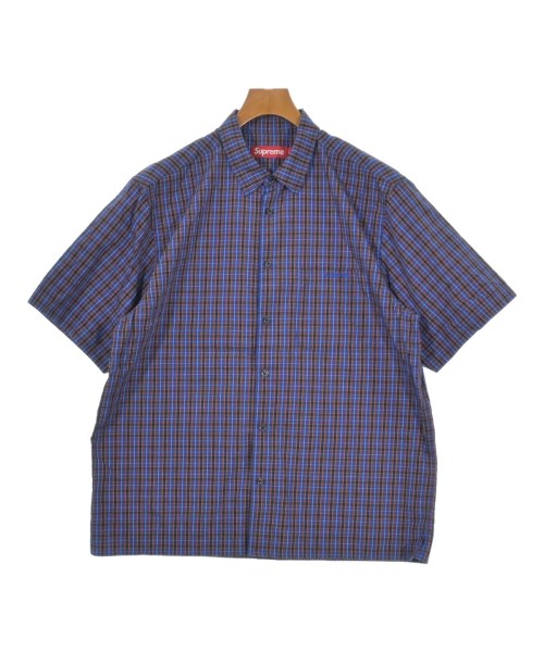 Supreme(シュプリーム)カジュアルシャツ 青 サイズ:L/2200628154071