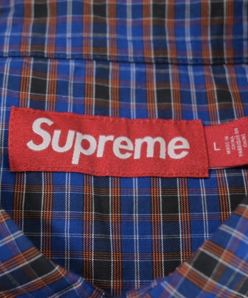 Supreme（シュプリーム）カジュアルシャツ 青 サイズ:L メンズ/2200628154071